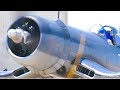 4K | F4U Corsair Engine Start-Up, Flybys & Engine Shut-Down