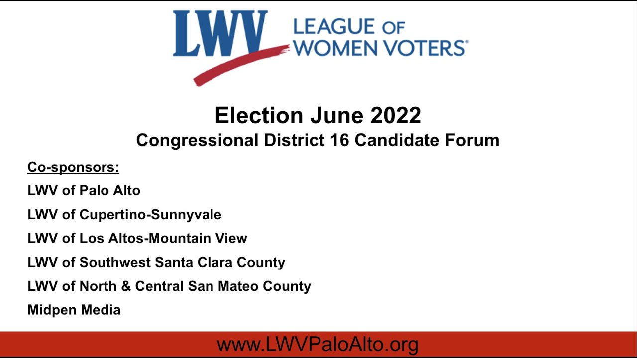 San Mateo/Santa Clara County Election Results - Cupertino Today