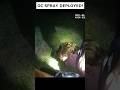OC SPRAY Deployed! #bodycam