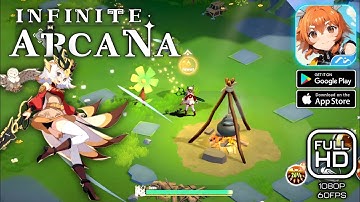 Infinite Arcana (English Version) 2023 Gameplay - Ultra Graphics 1080p 60Fps Roguelike Android iOS