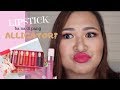 LIPSTICK ng ayaw maging ALLIGATOR??! L'OREAL LES MACARONS Ultra Matte Liquid Lipstick