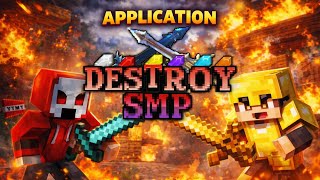 Minecraft Destroy smp application video|| DestroySmp Application video @Elitegaming mc screenshot 2