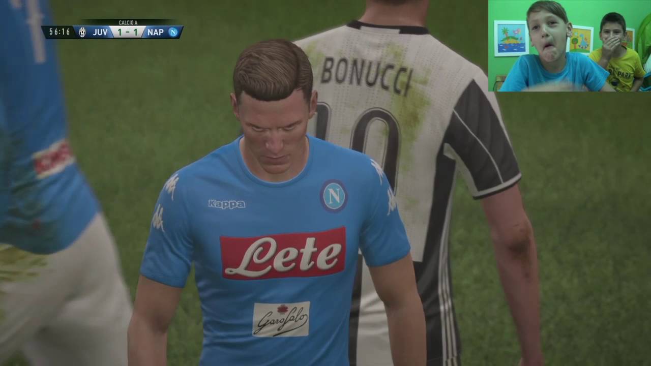 FIFA 17 ITA | Juventus vs Napoli | Full Gameplay ITA 2016
