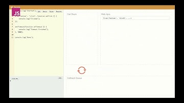 JavaScript Event Loop with Web Event