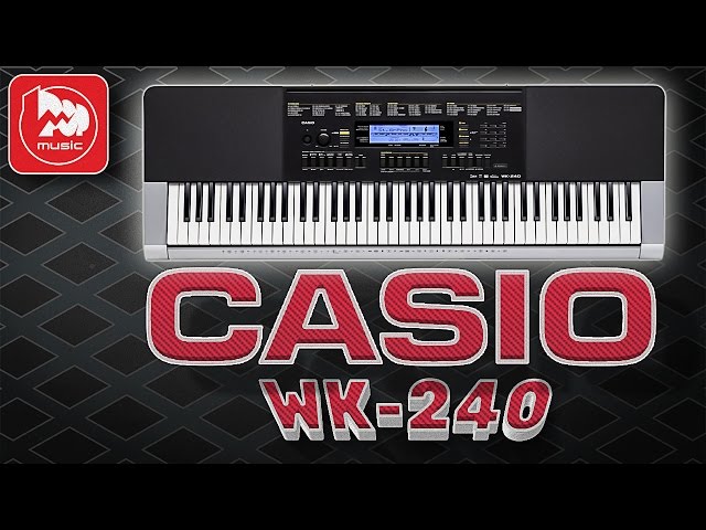 Синтезатор CASIO WK-240K7