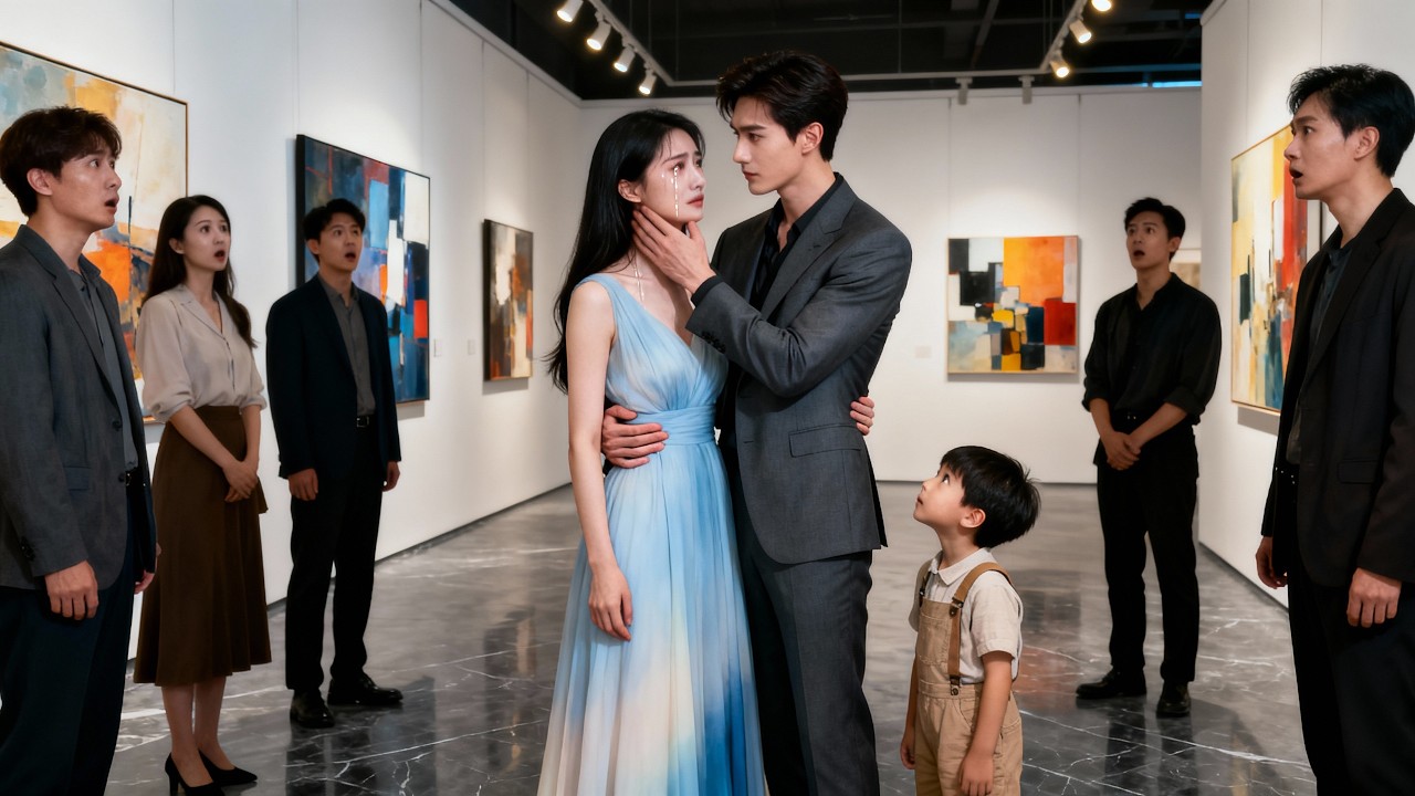 落难灰姑娘带娃隐姓埋名当画家，不料合作伙伴竟是前夫！萌娃撞脸秒认亲，霸总用亿万家产跪求复婚甜到齁！