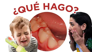 ¿Por qué sangran los dientes de los bebés?