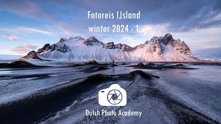 Fotoreis IJsland winter 2024 (week 1)