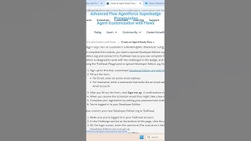 Advanced Flow Agentforce Superbadge Prerequisites | Agent Customization with Flows
