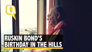 The Quint Visits Writer Ruskin Bond at His Home in the Hills
