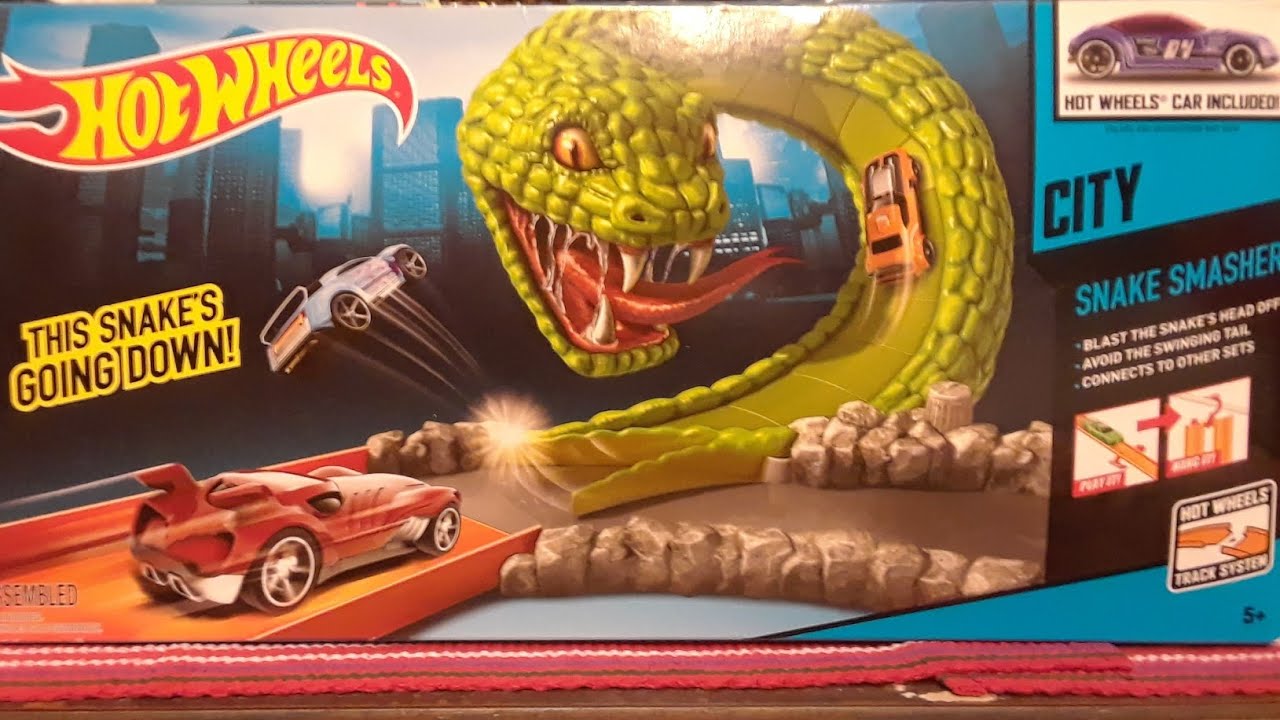 hot wheels track snake