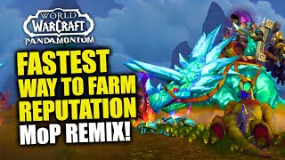 How To Farm Reputation & Get Exalted FAST In MoP Remix! WoW Remix Timerunning Pandamonium