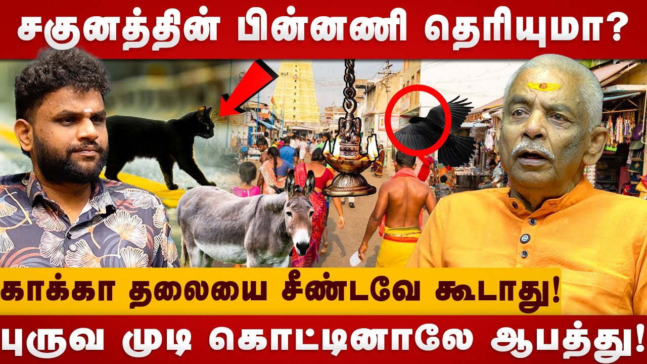 சகுனத்தின் பின்னணி தெரியுமா? | Lalkudi Jothider Gopala Krishnan | Sagunam | Pariharam