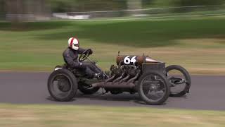 Mark Walker Drives The 1905 Darracq Hp At The 2015 Chateau Impney Hill Climb
