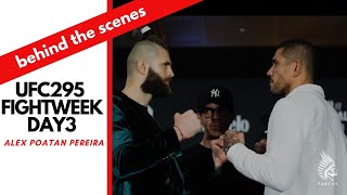 ALEX PEREIRA UFC 295 *FACE TO FACE VLOG* I Behind the scenes