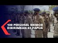 Bantu Tumpas Kelompok Kriminal Bersenjata, 100 Personel Brimob Dikirimkan ke Papua