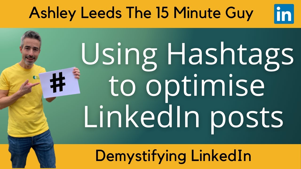 Understanding LinkedIn Hashtags: Boost Your Reach with These Pro Tips.  LinkedIn for growth.