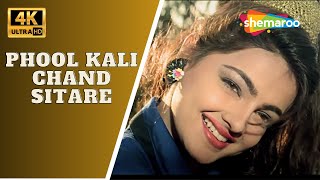 Phool Kali Chand Sitare -4K Video | Krantiveer | Mamta Kulkarni, Atul Agnihotri | Udit Narayan Songs