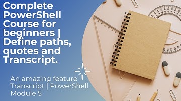 An amazing feature Transcript | PowerShell Module 5