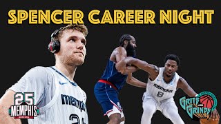 Cam Spencer (27 points) and Jaren Jackson Jr (31 points) torch the Clippers