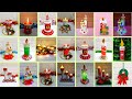 15 low budget Candle making idea for Christmas Decoration|Best out of waste Christmas craft idea🎄148