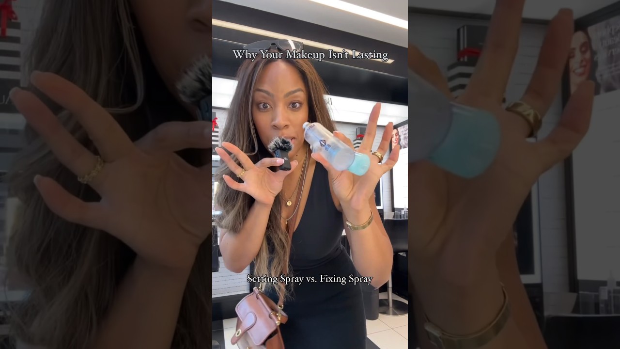 Difference between Setting Spray & Fixing Spray to Help Makeup Last All day