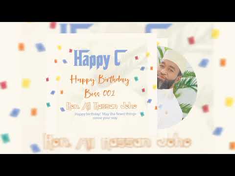 Happy C - Happy Birthday Hon. Ali Hassan Joho Boss 001 (official audio)