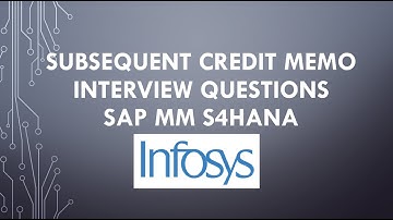 subsequent credit memo in sap mm s4 hana | credit memo sap mm s4 hana | credit not sap mm s4 hana
