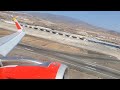 Iberia Express A321neo: Takeoff from Gran Canaria with Airport Views