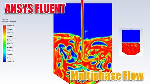 ✅ #ANSYS FLUENT - Multiphase Flow Tutorial