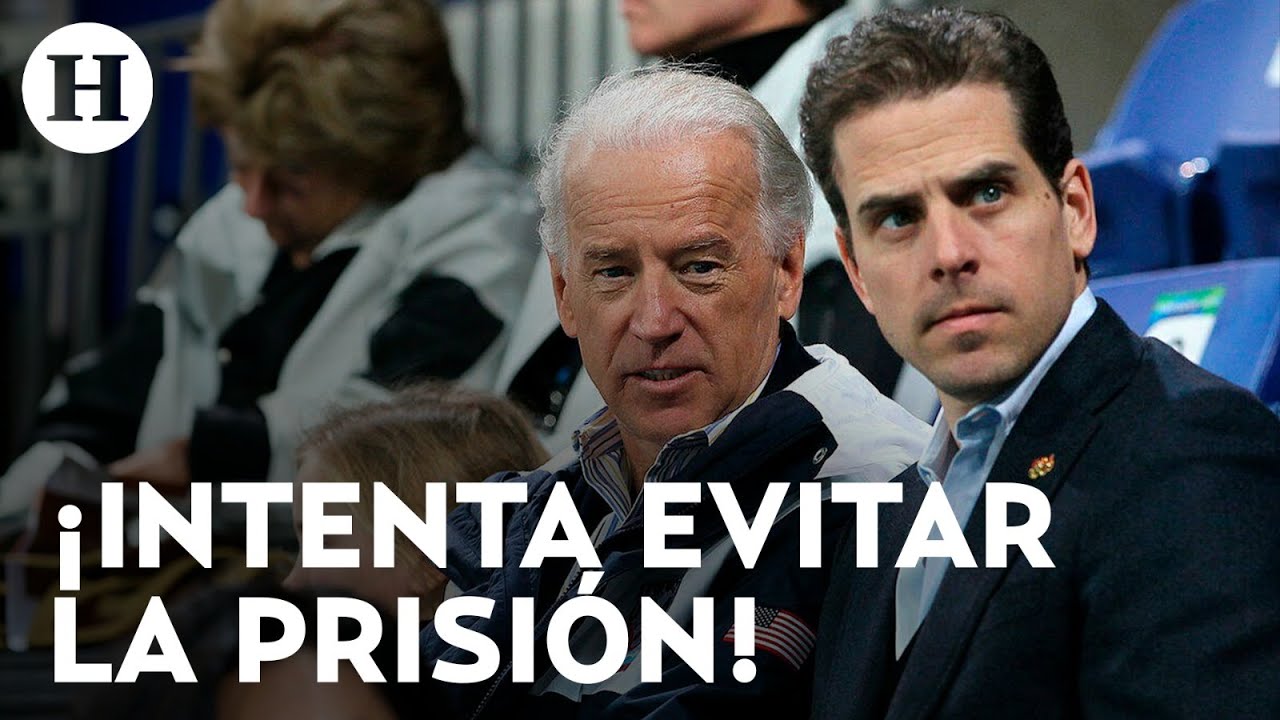 Hunter Biden hijo del presidente de EU, se declara culpable de cargos federales