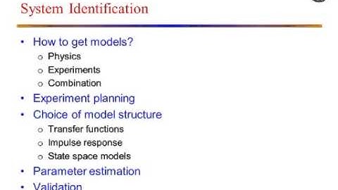 Lect2 Overview of System Identification