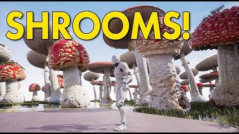 Unreal Engine 5 UE5 Free Tutorial - How To Make A Mushroom World in Unreal Engine