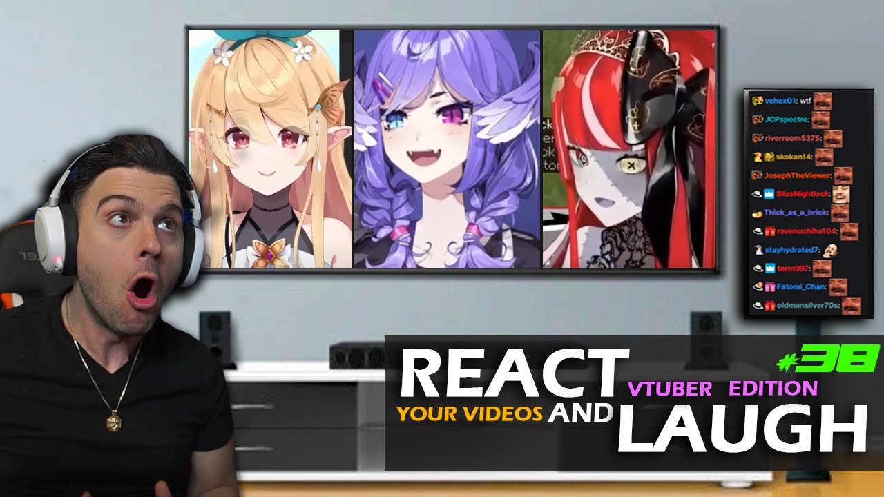 Реакция и смех над клипами VTUBER, которые ВЫ отправили #38
