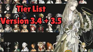 TIER LIST (VERSION 3.4 + 3.5) - Reverse 1999