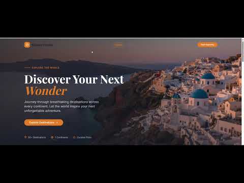 My React & JavaScript Project: Travel Exploration Web App 🌍