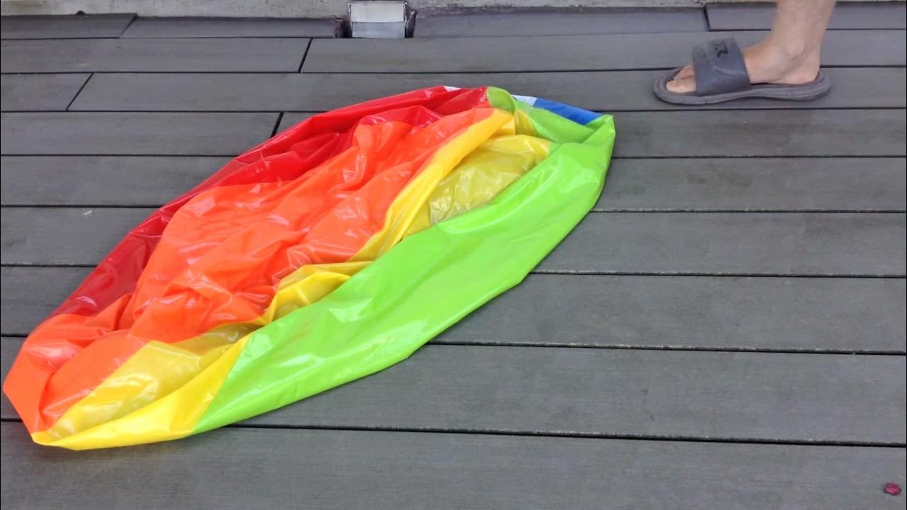 Beach Ball Repair (HH66 Vinyl Cement works better than super glue gel