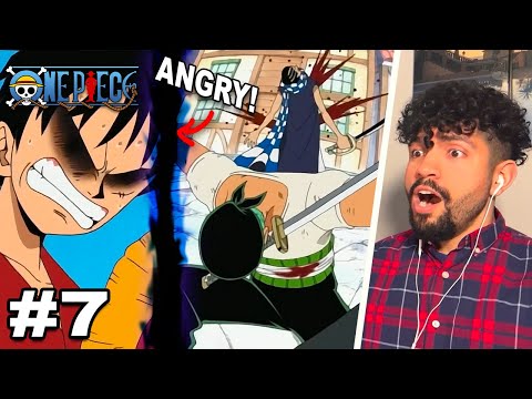 ZORO VS CABAJI - One Piece Episódio 7 REACT 