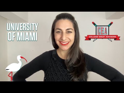 what is the university of miami essay prompt