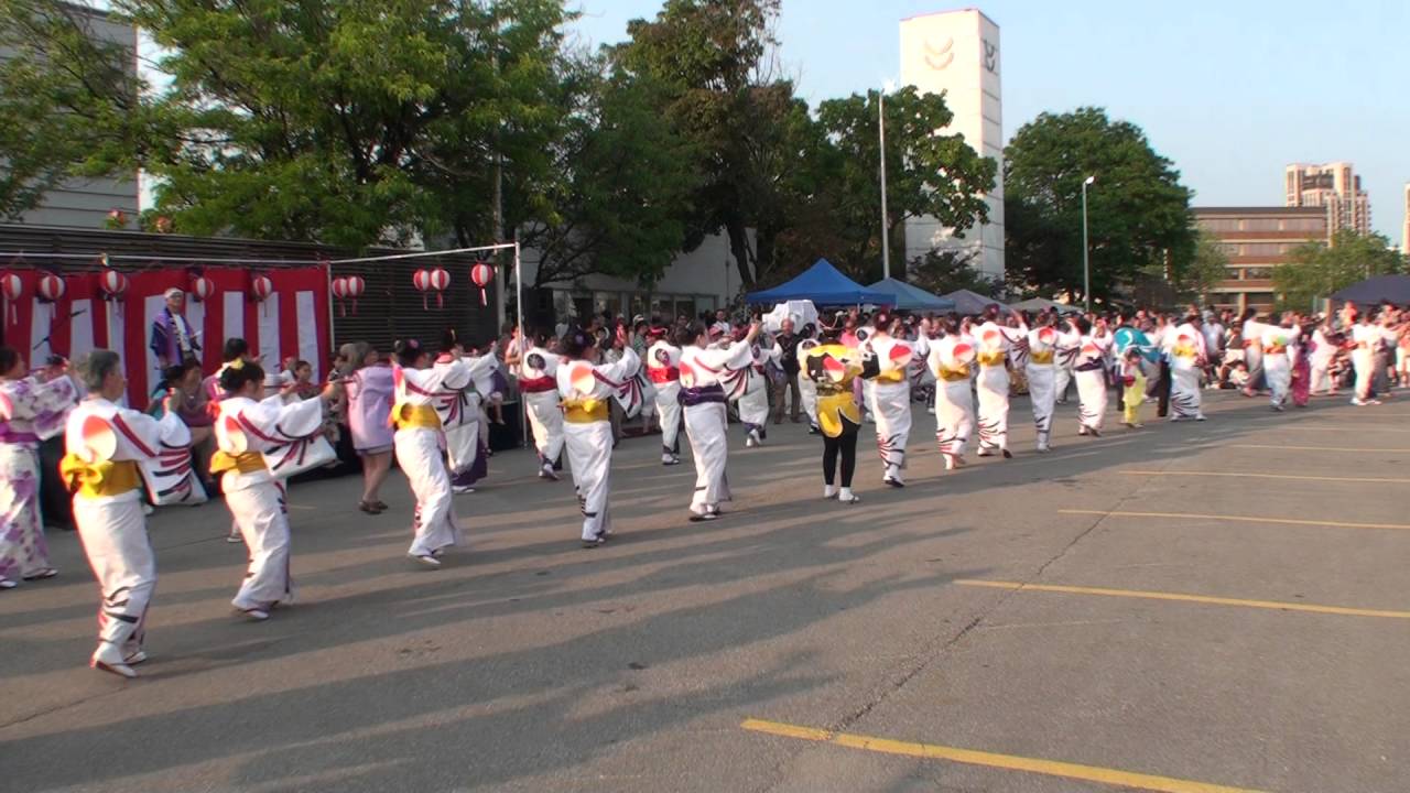Japanese Folk Dance at JCCC (1) 日系文化会館 夏祭り 2015 YouTube