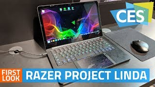 Razer Project Linda First Look Laptop Powered By Android Smartphone