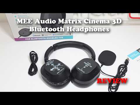 MEE Audio Matrix Cinema 3D Bluetooth Headphones REVIEW