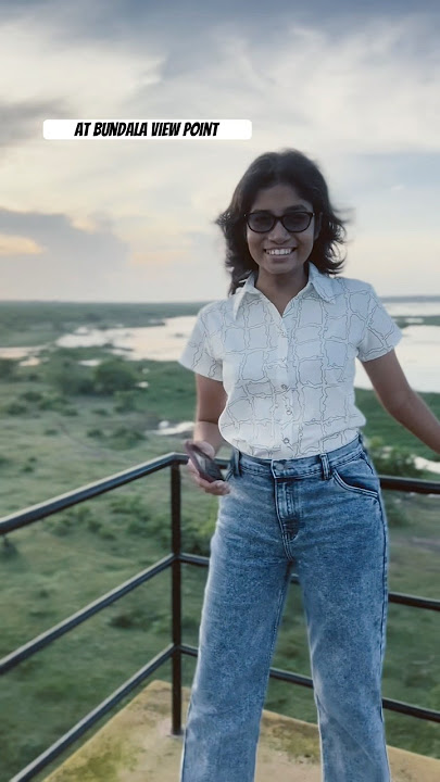 බූන්දල මෙච්චර ලස්සනද? Bundala view point - Hambantota, sri lanka - travel girl srilanka #travelling