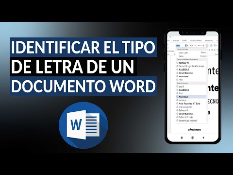 Cómo identificar el tipo de letra de un documento WORD - Guía fácil y rápida