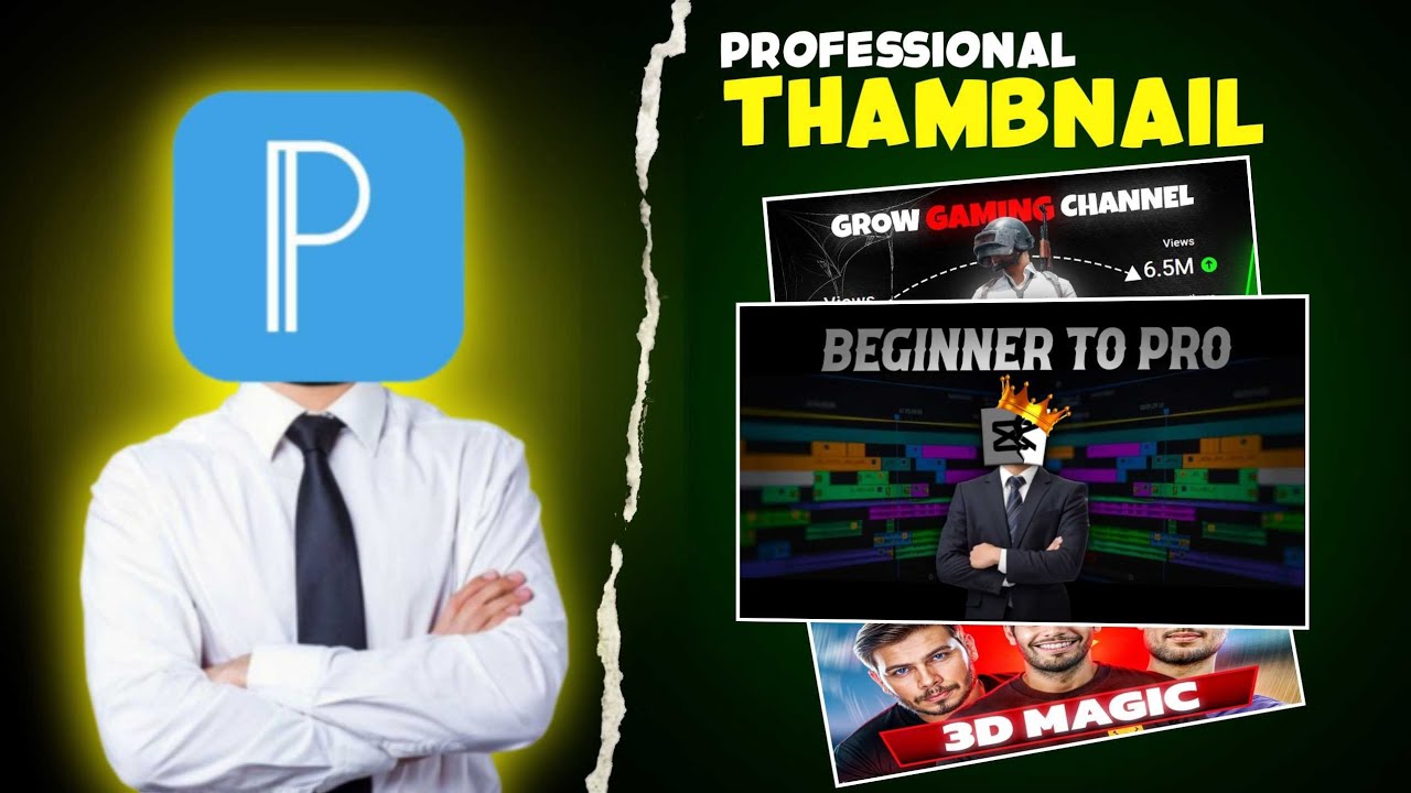 How To Make a PROFESSIONAL THUMBNAIL In mobile ( NO SKILLS NEEDED ...