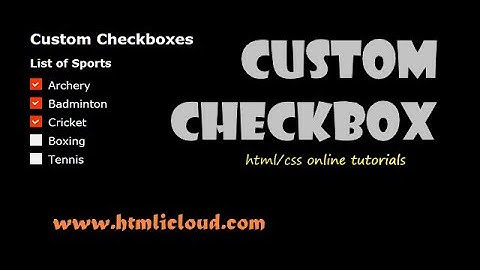 JOBKEY | Custom Checkboxes