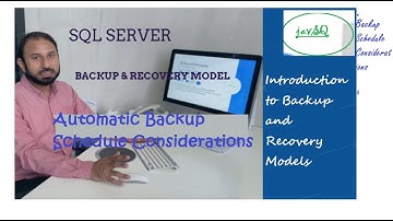 SQL Server automatic database backup  Job Schedule considerations