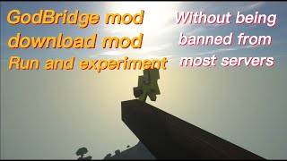 Download and play God Bridge mod. Minecraft