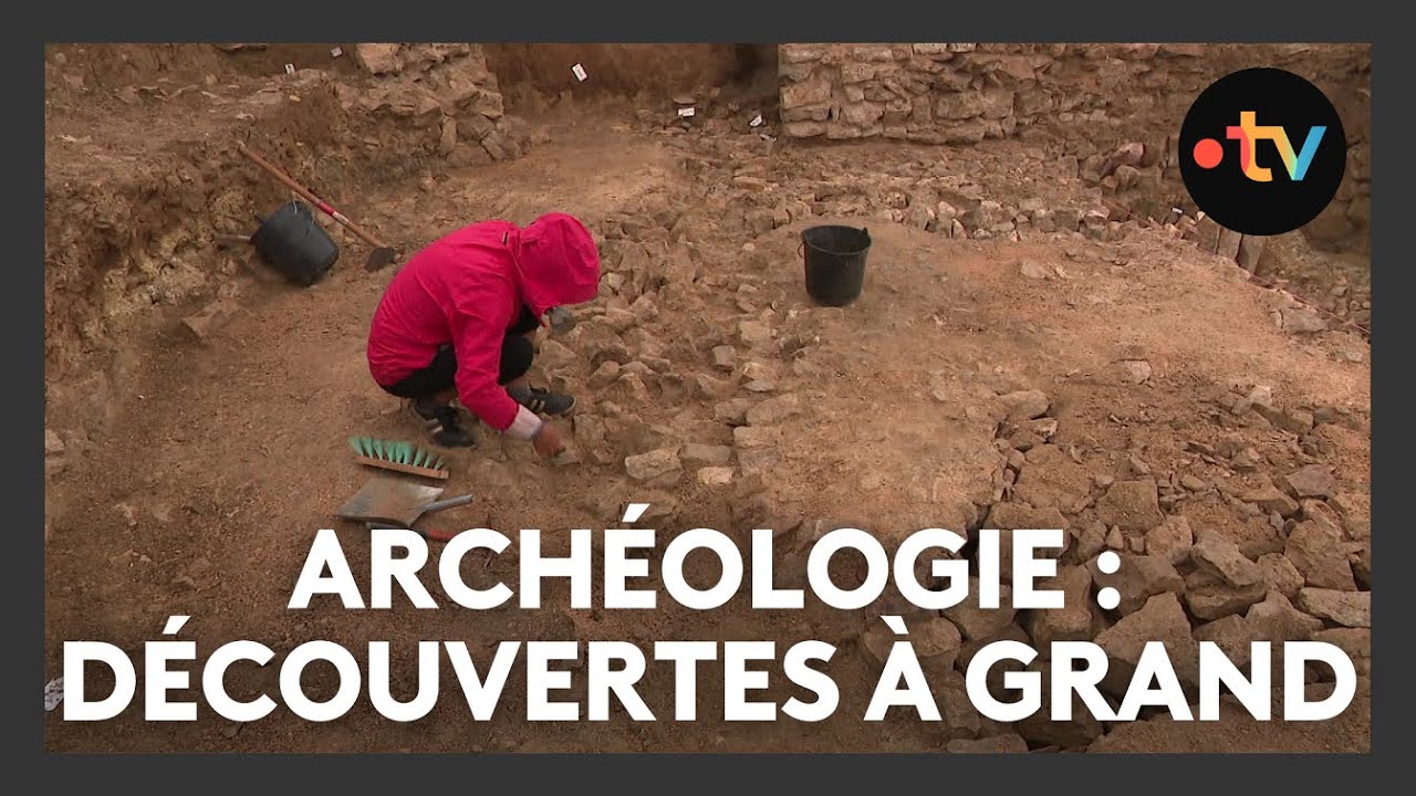 Archéologie ; de nouvelles découvertes sur le site gallo-romain de Grand