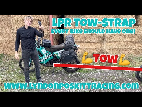 LPR Tow-Strap - A must for every Moto Adventure